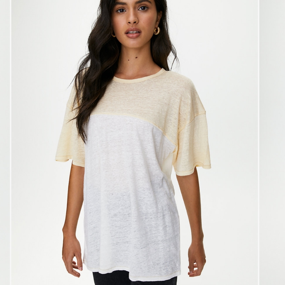 ✨3 for $25✨ Aritzia Wilfred Free Linen T-shirt
